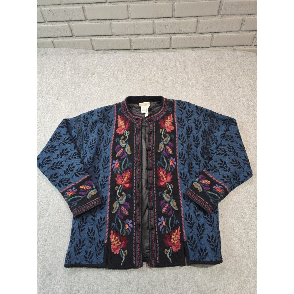 New With Tags Coldwater Creek Floral Tapestry Cardigan Jacket - Women's Size XL